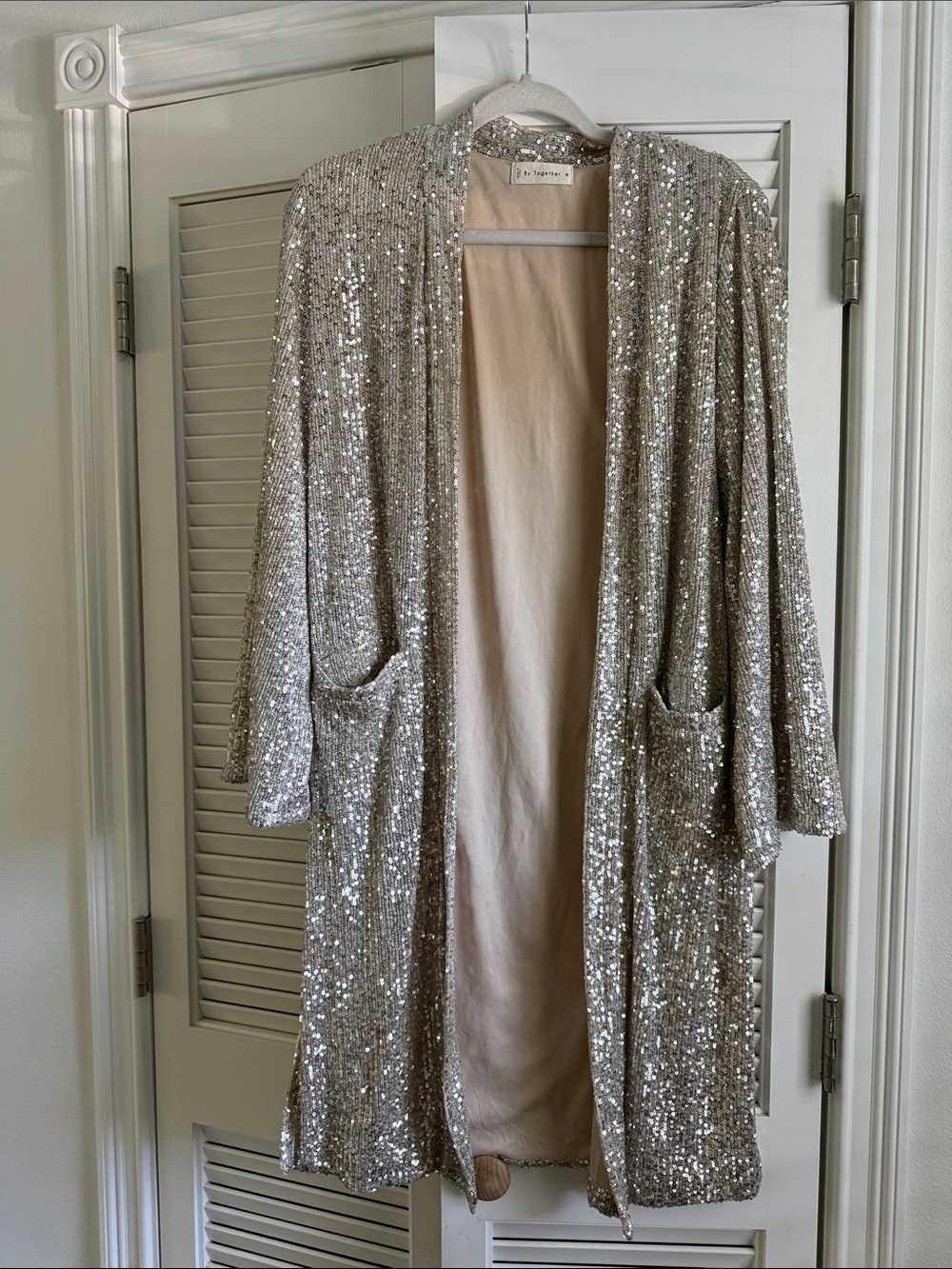 By Together sequin cardigan
